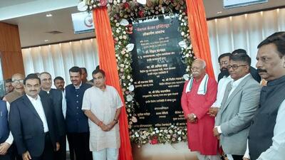 The RSS chief inaugurated the 710-bed cancer research institute in Nagpur. (Sunny Shende | HT) The RSS chief inaugurated the 710-bed cancer research institute in Nagpur. (Sunny Shende | HT)