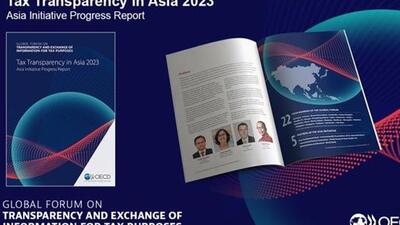 The first progress report of Tax Transparency in Asia 2023 was released in New Delhi on Thursday (Twitter/MathiasCormann) The first progress report of Tax Transparency in Asia 2023 was released in New Delhi on Thursday (Twitter/MathiasCormann)
