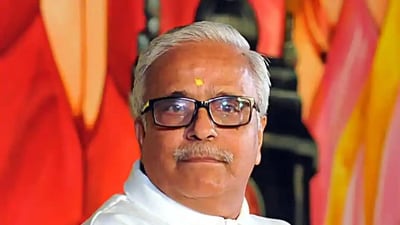 Senior RSS functionary Suresh 'Bhaiyyaji' Joshi. (HT file photo) Senior RSS functionary Suresh 'Bhaiyyaji' Joshi. (HT file photo)