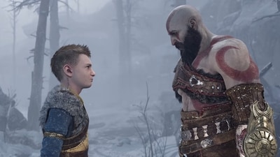 Latest update fixes bugs but the hilarious Atreus glitch goes viral (Image Credit: Sony) Latest update fixes bugs but the hilarious Atreus glitch goes viral (Image Credit: Sony)