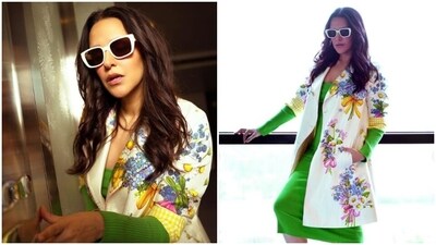Neha Dhupia is an absolute fashionista. The actor keeps slaying fashion goals like a pro with snippets from her fashion diaries on her Instagram profile on a regular basis. Be it slaying in a kaftan dress or showing us how to look stunning in casual attire, Neha can do it all. The actor’s sartorial sense of fashion is loved and adored by all and for all the right reasons. The actor shared a slew of pictures on Thursday and made our midweek better. (Instagram/@nehadhupia) Neha Dhupia is an absolute fashionista. The actor keeps slaying fashion goals like a pro with snippets from her fashion diaries on her Instagram profile on a regular basis. Be it slaying in a kaftan dress or showing us how to look stunning in casual attire, Neha can do it all. The actor’s sartorial sense of fashion is loved and adored by all and for all the right reasons. The actor shared a slew of pictures on Thursday and made our midweek better. (Instagram/@nehadhupia)