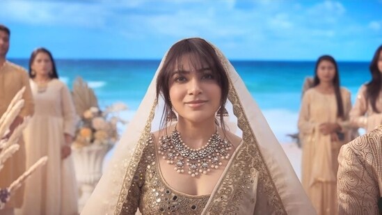 Samantha Ruth Prabhu in a still from a new ad.