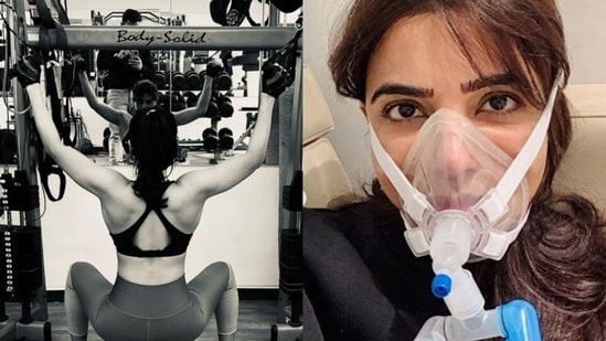 Samantha Ruth Prabhu continues to take care of herself with gym sessions and visits to the hospital.
