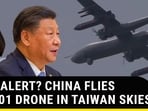 WAR ALERT? CHINA FLIES TB-001 DRONE IN TAIWAN SKIES WAR ALERT? CHINA FLIES TB-001 DRONE IN TAIWAN SKIES