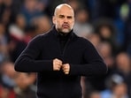 Manchester City's Spanish manager Pep Guardiola Manchester City's Spanish manager Pep Guardiola