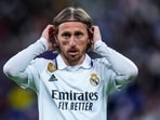 Real Madrid's Luka Modric Real Madrid's Luka Modric