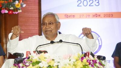 Bihar chief minister Nitish Kumar. (Santosh Kumar/HT photo) Bihar chief minister Nitish Kumar. (Santosh Kumar/HT photo)