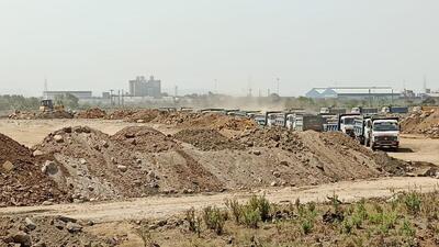 Navi Mumbai, India - April 25, 2023:Hat-trick of wetland destruction spells doom for Uran allege Greens at Uran in Navi Mumbai, India, on Tuesday, April 25, 2023. (Photo by/ HT PHOTO) (HT PHOTO) Navi Mumbai, India - April 25, 2023:Hat-trick of wetland destruction spells doom for Uran allege Greens at Uran in Navi Mumbai, India, on Tuesday, April 25, 2023. (Photo by/ HT PHOTO) (HT PHOTO)