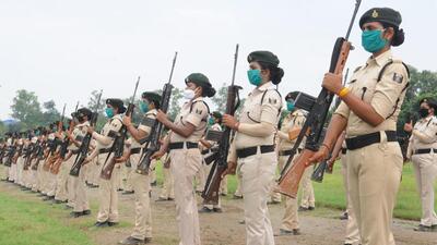 Out of 21,391 posts of constable, 7,903 are reserved for women, 56 for transgenders and 195 under sport quota. (HT Photo) Out of 21,391 posts of constable, 7,903 are reserved for women, 56 for transgenders and 195 under sport quota. (HT Photo)