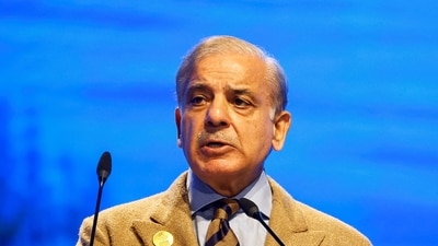 Pakistan's Prime Minister Shehbaz Sharif. (REUTERS)
