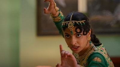 Priya Kansara stars as schoolgirl Ria Khan in Nida Manzoor's Polite Society. Priya Kansara stars as schoolgirl Ria Khan in Nida Manzoor's Polite Society.