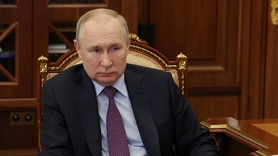 Russian President Vladimir Putin. (Reuters)