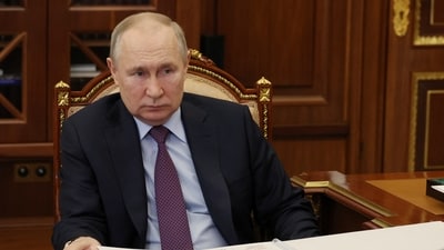 Russian President Vladimir Putin. (Reuters)