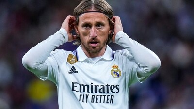 Real Madrid's Luka Modric (AP)