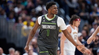 Minnesota Timberwolves guard Anthony Edwards (AP) Minnesota Timberwolves guard Anthony Edwards (AP)