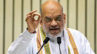 Union home minister Amit Shah (PTI) Union home minister Amit Shah (PTI)
