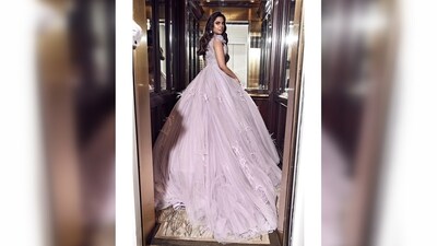 Isha Ambani attended the event twice. In 2019, she graced the red carpet of the Met Gala in a pale violet tulle v-neck ballgown by designer Prabal Gurung. (Instagram/@prabalgurung) Isha Ambani attended the event twice. In 2019, she graced the red carpet of the Met Gala in a pale violet tulle v-neck ballgown by designer Prabal Gurung. (Instagram/@prabalgurung)