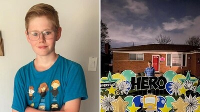 Dillon Reeves saved dozens of lives after stopping his school bus as the driver passed out. (New York Post) Dillon Reeves saved dozens of lives after stopping his school bus as the driver passed out. (New York Post)