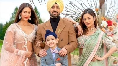 Sonam Bajwa and Shehnaaz Gill starred in Honsla Rakh. Sonam Bajwa and Shehnaaz Gill starred in Honsla Rakh.