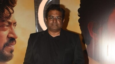 One of the guests at The Song of Scorpions screening on Thursday. The film is a tragic love story set in Rajasthan. It was shot in the Thar desert. (Varinder Chawla) 