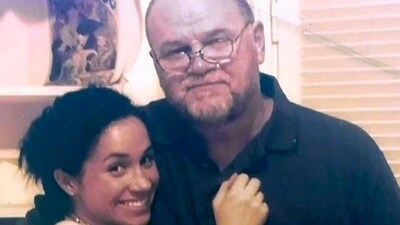 Thomas Markle with daughter and now Duchess of Sussex Meghan Markle Thomas Markle with daughter and now Duchess of Sussex Meghan Markle