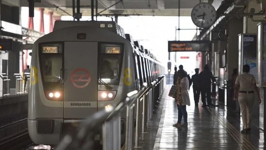 Normal train movement on the entire Airport Express Line shall be available after 7:30 am as per the regular time table, the statement said.(HT archive)