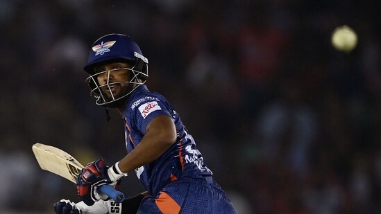 There were also belligerent lesser knocks as well with Ayush Badoni scoring 43 off 24 and Nicholas Pooran Making 45 off 19.&nbsp;(AFP)