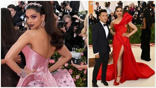 In her second, she wore a red Prabal Gurung gown and in 2019 she was seen wearing a voluminous metallic pink gown by Zac Posen.&nbsp;(File Photos)