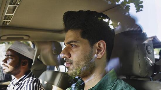 Jiah Khan suicide case: Actor Sooraj Pancholi on his way to the CBI court for a verdict in the suicide case of actor Jiah Khan in Mumbai on Friday (PTI)