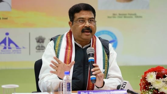 Union ministers Dharmendra Pradhan, Pralhad Joshi and Nityanand Rai hit out at Congress chief Mallikarjun Kharge over his 'poisonous snake' remark against PM Modi. (ANI)