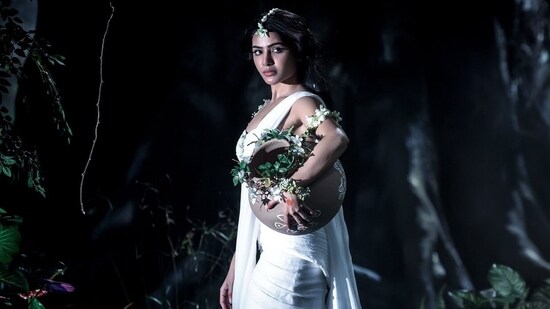 Samantha Ruth Prabhu plays Shakuntala in Shaakuntalam.