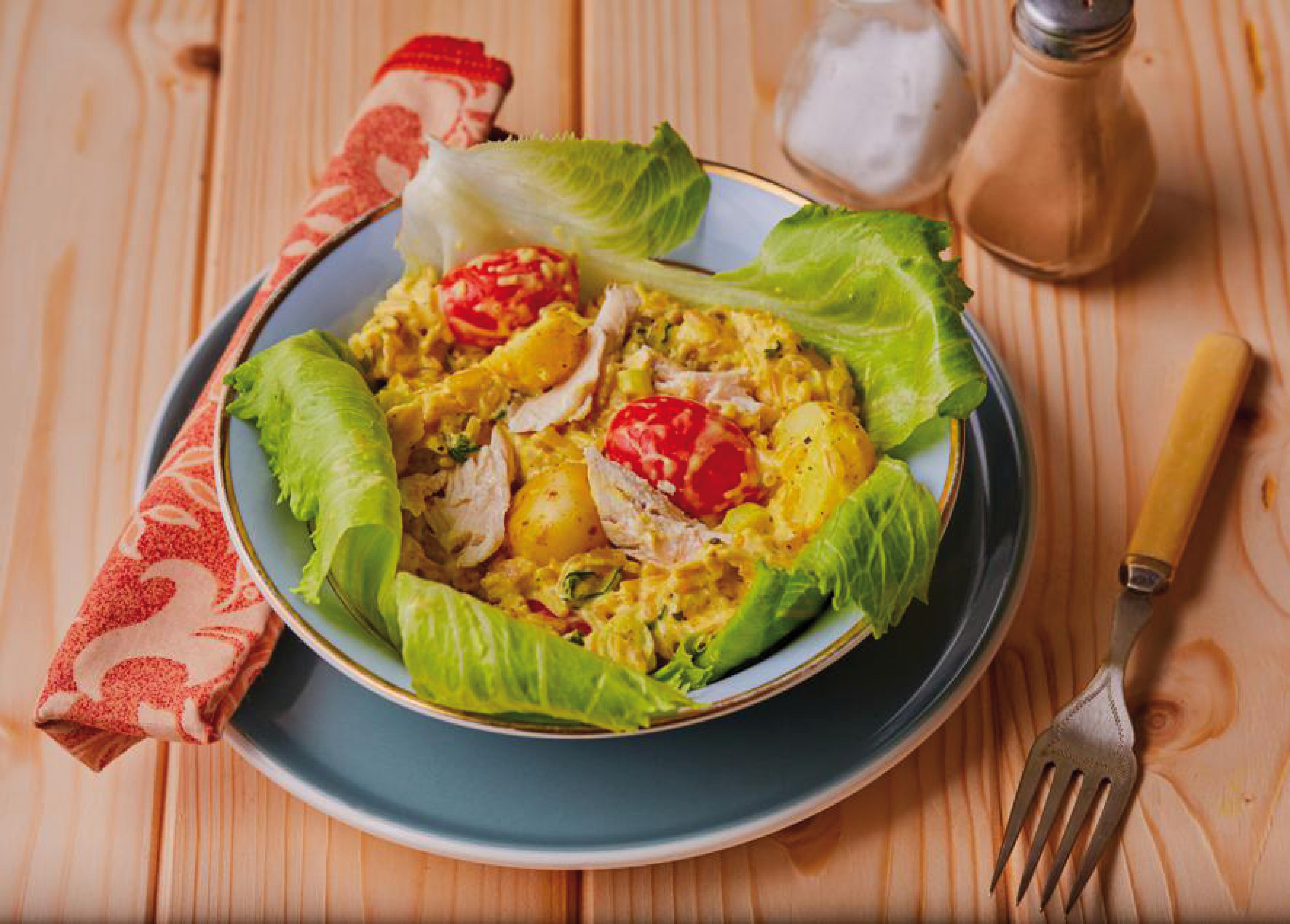 What made Poulet Reine Elizabeth unusual was the cold sauce, which was made from chopped onion, tomato puree, red wine, bay leaf, apricot puree, lemon, cream and — wait for it — curry powder. (Shutterstock) What made Poulet Reine Elizabeth unusual was the cold sauce, which was made from chopped onion, tomato puree, red wine, bay leaf, apricot puree, lemon, cream and — wait for it — curry powder. (Shutterstock)