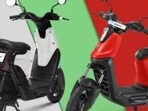 Yulu's Wynn electric scooter. Yulu's Wynn electric scooter.