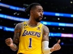 Los Angeles Lakers' D'Angelo Russell Los Angeles Lakers' D'Angelo Russell