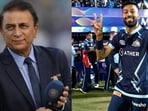 Sunil Gavaskar and Hardik Pandya Sunil Gavaskar and Hardik Pandya