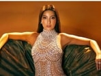 Nora Fatehi raises hotness quotient in an embellished gown. Pics inside Nora Fatehi raises hotness quotient in an embellished gown. Pics inside