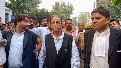 Samajwadi Party leader Azam Khan. Samajwadi Party leader Azam Khan.