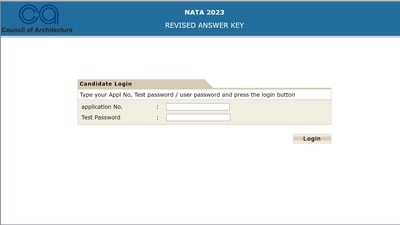 NATA 2023 revised answer key released at www.nata.in NATA 2023 revised answer key released at www.nata.in