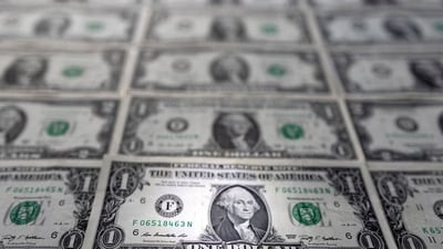 US dollar banknotes are displayed in this illustration taken.&nbsp; (REUTERS)