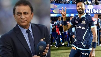 Sunil Gavaskar and Hardik Pandya Sunil Gavaskar and Hardik Pandya
