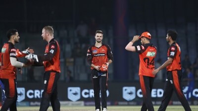 Sunrisers Hyderabad avoided going down to a fifth consecutive defeat and slipping to the bottom of the table with a nine-run win over the Delhi Capitals. (AP) Sunrisers Hyderabad avoided going down to a fifth consecutive defeat and slipping to the bottom of the table with a nine-run win over the Delhi Capitals. (AP)