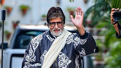 Congress leader urged Amitabh Bachchan to raise his voice for the women wrestlers protesting aginst BJP's Brij Bhushan Singh. (PTI) Congress leader urged Amitabh Bachchan to raise his voice for the women wrestlers protesting aginst BJP's Brij Bhushan Singh. (PTI)