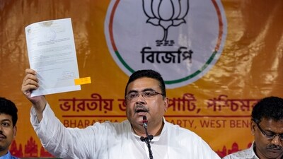 Kolkata: Leader of Opposition in West Bengal Assembly Suvendu Adhikari. (PTI) Kolkata: Leader of Opposition in West Bengal Assembly Suvendu Adhikari. (PTI)