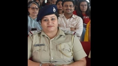 SHO Neha Chauhan was also a hockey player. (HT Photo) SHO Neha Chauhan was also a hockey player. (HT Photo)