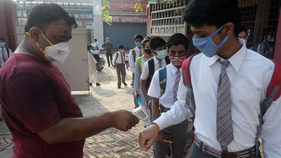 The total tally of Covid cases was recorded at 4.49 crore.(File Photo) (HT_PRINT)