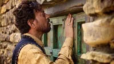 Anup Singh’s The Song of Scorpions stars Irrfan Khan and Iranian actor Golshifteh Farahani in the lead roles. Anup Singh’s The Song of Scorpions stars Irrfan Khan and Iranian actor Golshifteh Farahani in the lead roles.
