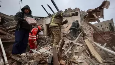 Rescuers were using cranes to search for survivors among the remains of the multi-storey housing block in the city of 80,000 inhabitants. (Representational) Rescuers were using cranes to search for survivors among the remains of the multi-storey housing block in the city of 80,000 inhabitants. (Representational)