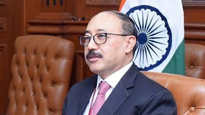 Former Foreign Secretary of India Harsh Vardhan Shringla (HT File Photo) Former Foreign Secretary of India Harsh Vardhan Shringla (HT File Photo)