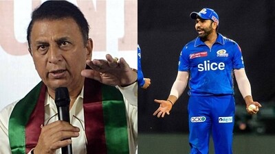 Sunil Gavaskar; Rohit Sharma Sunil Gavaskar; Rohit Sharma