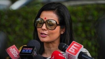 TMC MP Mahua Moitra. (PTI) TMC MP Mahua Moitra. (PTI)